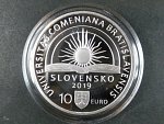 10 Euro 2019 Univerzita Komenského v Bratislavě - 100.výročí vzniku