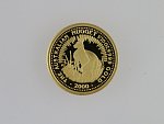 5 Dollars - Au 0,999, 1,20 OZ (1,57 g), - Kangaroo 2000, kvalita proof