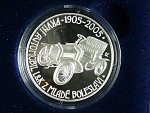 200 Kč 2005 100.výročí výroby prvního automobilu v Mladé Boleslavi