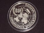 200 Kč 1995, 50. výročí založení OSN, certifikát