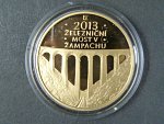 5000 Kč 2013 železniční most v Žampachu