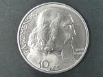 10 Kčs 1957 oslavy J.A.Komenského