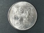 25 Kčs 1970 50. výročí Slovenského národního divadla