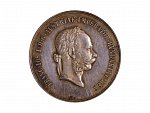 František Josef I. 1848-1916 - AR Medaile, Státní cena za chov koní, německý text, nesign., na hraně punc a značka J.C, 16,22 g., 40mm, hranky