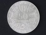 50 Schilling 1972 100. výročí Zemědelského institutu