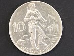 10 Kčs 1954, 10. výročí Slovenského národního povstání