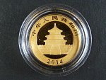 50 Yüan 2014, 1/10 OZ Au 999/1000