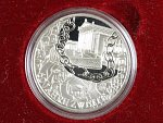10 Euro 2005, 60 Jahre Zweite Republic, Ag 0.925, 17,30g, etue a certifikát_