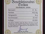 10 Euro 2008, Abtei Seckau, Ag 0.925, 17,30g, etue a certifikát_