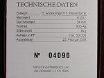 20 Euro 2011, Nikolaus Joseph von Jacquin, Ag 0.900, 20g, etue a certifikát