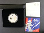 2 Pounds 2017 Britannia, 1 oz 0.999 Ag, etue, certifikát_