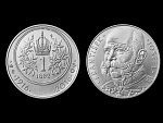 1 DUKÁT František Josef I., stříbrný odražek, číslovaný, Ag 999, 2 g, průměr 20 mm, náklad 50 ks, etue, certifikát