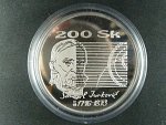 200 Sk 1996, 200. výročí S. Jurkoviča, etue, certifikát