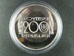 200 Sk 1996, 100. výročí J. C. Hronského, etue, certifikát