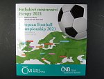 sada 2021 s motivem ME ve fotbale, náklad 2000 ks