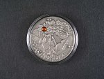 Pamětní stříbrný 20 Rubl 2005 se syntetickým zirkonem