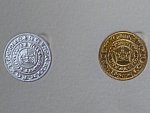 Au + Ag replika pražského groše k výročí 720.let pražského groše - ražba 2020, Au 999 + Ag 999, 12 g + 6.5 g, průměr 28 mm, náklad 30 ks, etue, certifikát č. 25