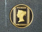 Gibraltar, 1/10 Crown 2020 Black Penny, 1/10 OZ Au 999/1000