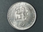 10 Kčs 1968 100. výročí položení základního kamene ND v Praze