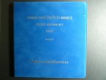 sada 2002 PROOF semišový obal, II.náklad 2500 Ks + 500 Ks