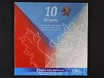 sada 2003 10.let ČR, žeton, náklad 22000 ks