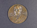 Bronzová medaile Paul Kruger, medailer Anton Scharff_