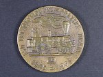 Jan Perner, 150 let Olomoucko - Pražské dráhy, Medailer Ivan Kalvoda_