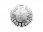 10000 Kč 2022 100.výročí založení Velké Prahy, Ag 0,999, 100 mm, 1000g
