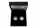 2017, Pražská mincovna, Zbyněk Fojtů, zlatá a stříbrná medaile Zlatá bula sicilská 805. výročí, Au 986, 3.49g, Ag 999, 4g, průměr 20mm, náklad 500 ks, etue, certifikát