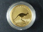 15 Dollars 2008 - 1/10 Oz (3,11g)  Au - Kangaroo, kvalita proof, Au 999/1000
