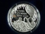 200 Kč 2010 100.výročí narození Karla Zemana