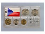 Sada oběžných mincí 1982_
