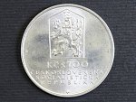 100 Kčs 1982, 150. výročí zahájení provozu koněspřežné železnice České Budějovice - Linec