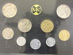 Sada oběžných mincí ČSFR 1991 s žetonem mincovny