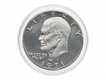1 Dolar 1971, Dwight D. Eisenhower, 26.73g, 0.400 Ag_