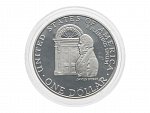 1 Dolar 1992,200. výročí Bílého domu , 26,7g, 0.900 Ag_