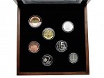 Proof sada 2016 v dřevěné etui + Ag žeton, číslované sady_