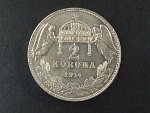 2 Koruna 1914 K.B., nádherná kvalita