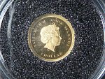 1 Dolar 2014 T.G.Masaryk, Au 999/1000, 0,5g, průměr 11 mm