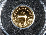 100 Francs 2015 Acropolis, Au 999/1000, 0,5g, průměr 11 mm