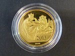 Au dukátová medaile 2013 - Dukát Sv. Václav. Au 0,986