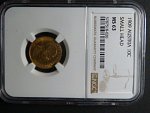 10 Koruna 1909 typ Marschall NGC MS 63