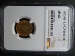 10 Koruna 1893 KB NGC MS 62