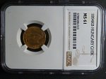10 Koruna 1894 KB NGC MS 61