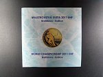 2011 sada Majstrovstvá sveta IIHF world championship Bratislava Košice, sada proof v dřevěné etui