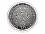 20 Euro 2017 D, 50 let Německé sportovní podpory, 0.925 Ag, 18g