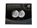 20 Euro 2017 D, 50 let Německé sportovní podpory, 0.925 Ag, 18g