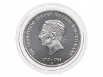 20 Euro 2017 F, 300. výročí narození Johann Joachim Winckelmann, 0.925 Ag, 18g