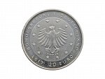20 Euro 2017 D, 50 let Německé sportovní podpory, 0.925 Ag, 18g