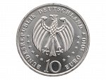 10 Euro 2010 F, 300. výročí výroby porcelánu v Německu, 0.925 Ag, 18g